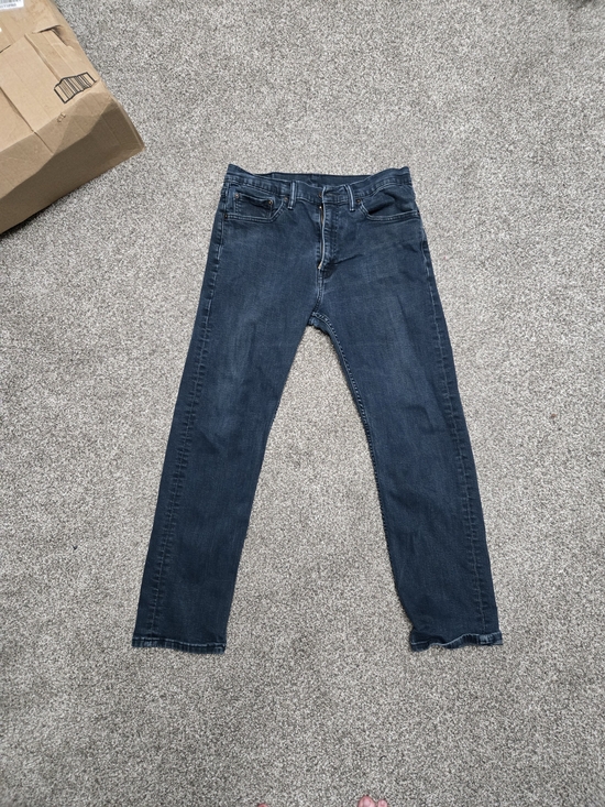 Levi's Other - Levi's 505 Dark Blue Straight Leg Jeans 33x30